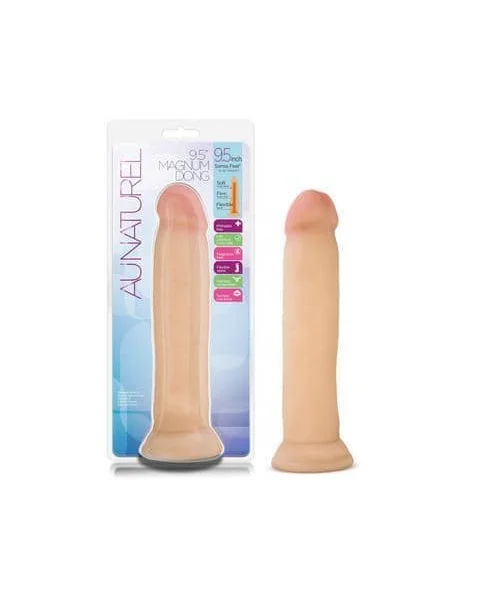 Au Naturel - 9.5" Sensa Feel Magnum Dong - Beige