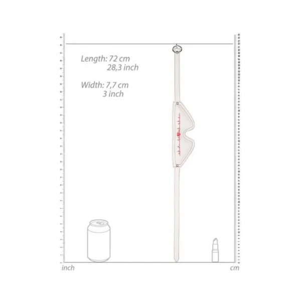 Ouch Eye Mask Nurse Theme White