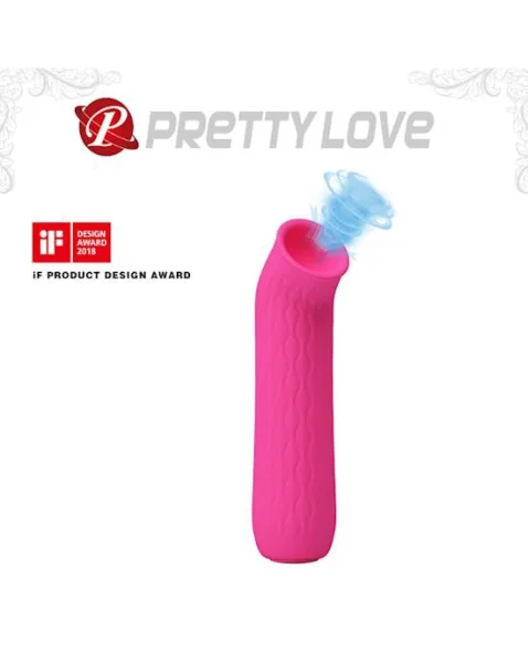 Ford Rechargeable Clitoral Sucker - Red - 4.5 Inch