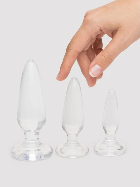 Lovehoney Enjoy Crystal Clear Anal Training Kit (3 Piece)