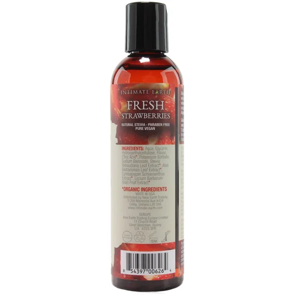 Intimate Earth Fresh Strawberries Flavored Lubricant