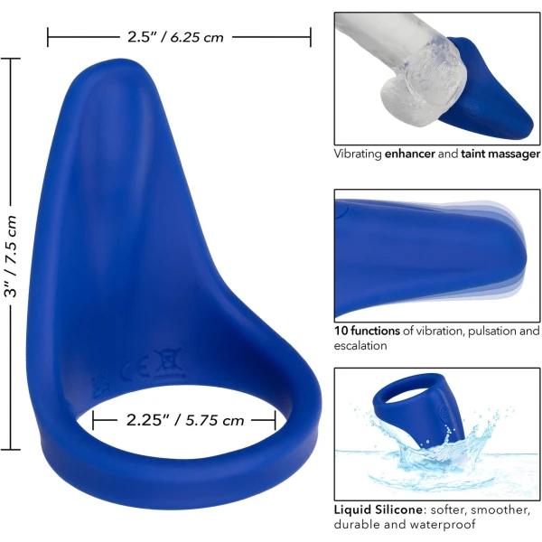 Admiral Vibrating Perineum Massager & Ring