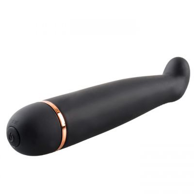 Bondara Black Silicone 20 Function Slim G Spot Vibrator
