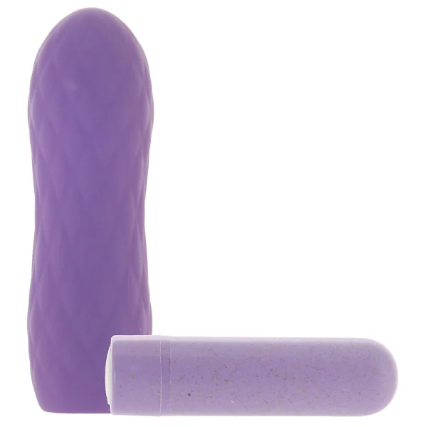 Gaia Eco Bliss Rechargeable Waterproof Plant Based Clitoral Vibrator By Blush - Lilac