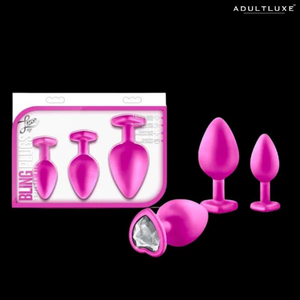 Luxe Bling Butt Plugs Training Kit