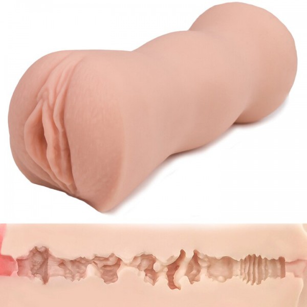 Boss Switch Medium Double Ended Ass & Pussy Masturbator – 7 Inch