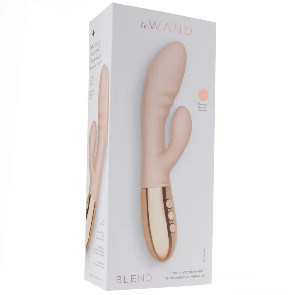 Le Wand Blend Dual-Motor Rabbit Vibrator - Rose Gold