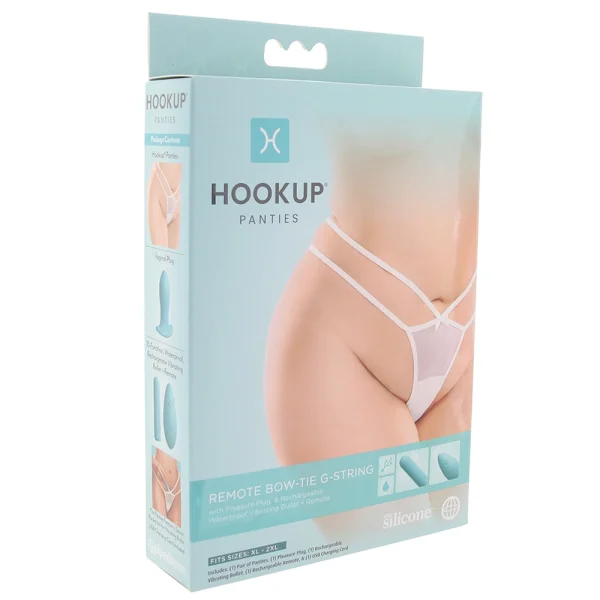 Hookup Remote Pleasure Plug with G-String Panty