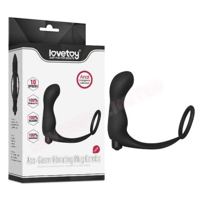 Ass Gasm Vibrating Plug Combo