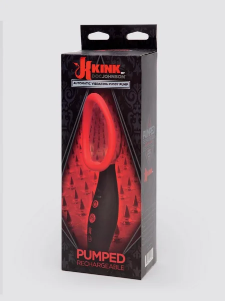 Kink by Doc Johnson Rechargeable Automatic Vibrating Pussy Pump