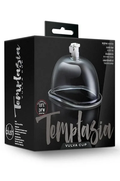 Blush Temptasia Vulva Cup Clear
