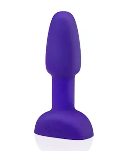 B-vibe Usb Rechargeable Petite Rimming Plug - Purple - 4.9 Inch — image 8 of 14