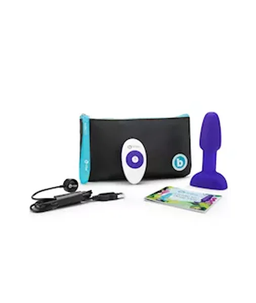 B-vibe Usb Rechargeable Petite Rimming Plug - Purple - 4.9 Inch — image 14 of 14