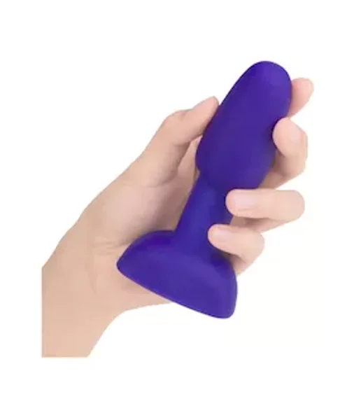 B-vibe Usb Rechargeable Petite Rimming Plug - Purple - 4.9 Inch — image 9 of 14