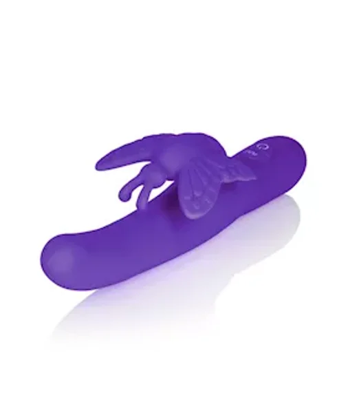 Posh 10-function Silicone Fluttering Butterfly Vibrator - Purple — image 4 of 4
