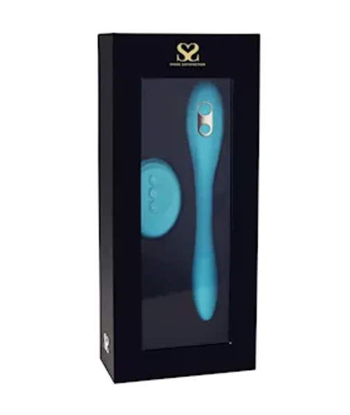 Share Satisfaction Kina Couples Vibrator - Blue — image 7 of 10