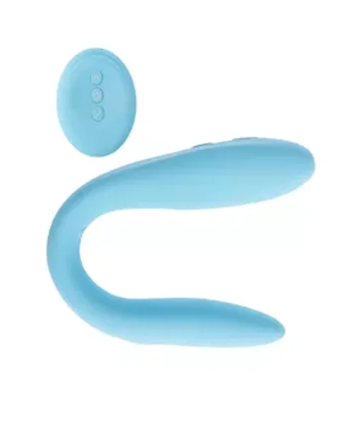Share Satisfaction Kina Couples Vibrator - Blue — image 6 of 10