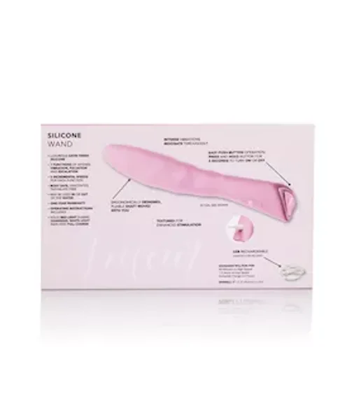 Amour Silicone Wand - Pink - 8 Inch