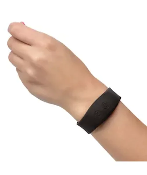 Petite Bullet Mini Vibrator With Wristband Remote - Black — image 15 of 18