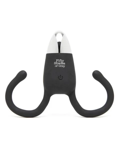 Fifty Shades Relentless Vibrations Remote Control Vibe - 6.5 Inch - Black - 6.5 Inches