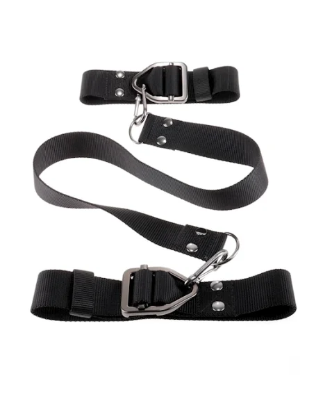Sir Richards -command Deluxe Cuff Set - Black