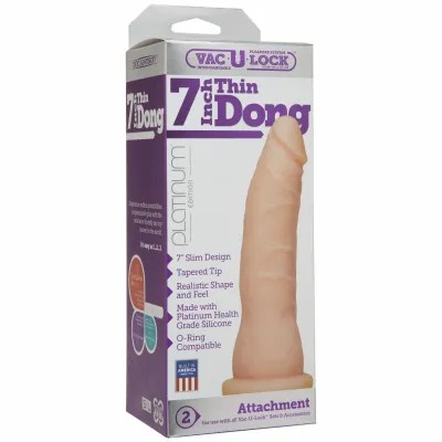 Vac U Lock Plat 7 inch Thin Dong White