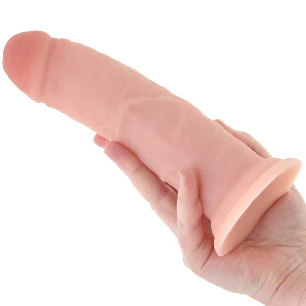 Dr. Skin Dr. Shepherd 8" Realistic Posable Silicone Dildo With Suction Cup By Blush - Vanilla