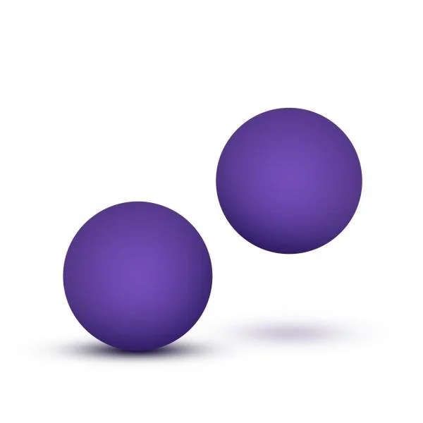 Luxe Double O Beginner Kegel Balls Purple