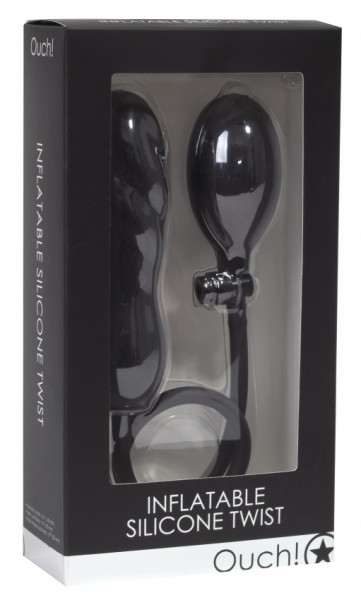 Inflatable Silicone Twist Black
