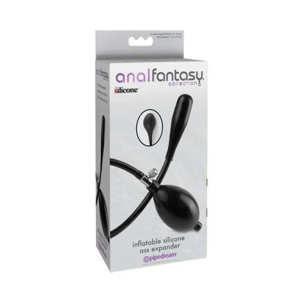 Anal Fantasy Inflatable Silicone Ass Expander Black — image 12 of 12