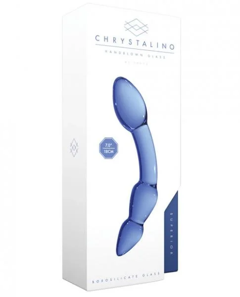 Chrystalino Superior Blue Glass Wand — image 6 of 8