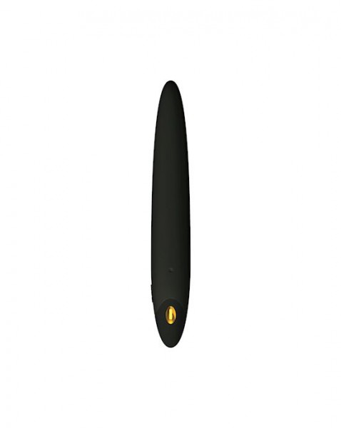 Ovo D5 Rechargeable Mini Vibrator - Black/gold