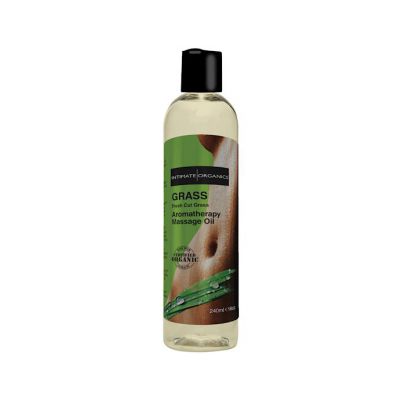 Intimate Organics Grass Massage Oil 240 Ml