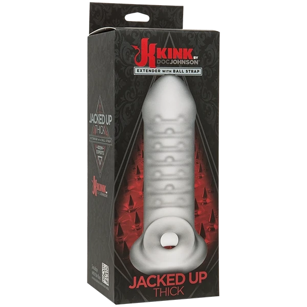 Kink Jacked Up 8 inch Extender w/Ball Strap - Frost