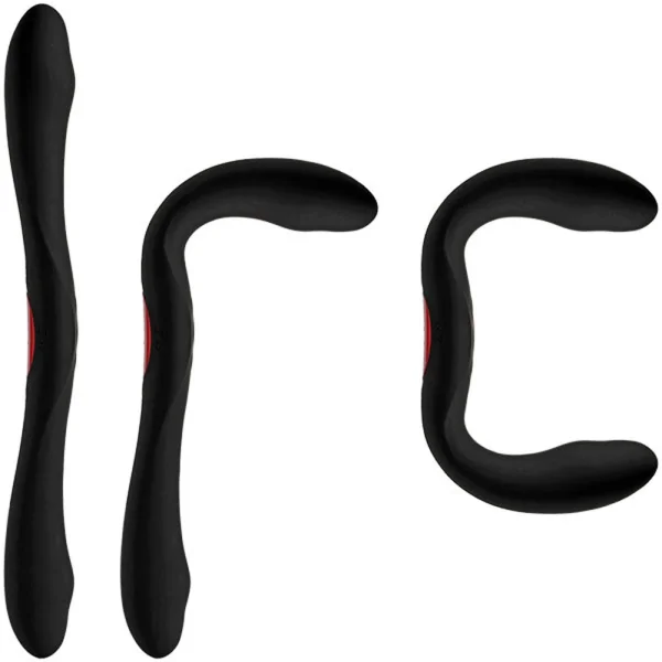 KINK Dual-Flex Silicone Rechargeable Vibrator With Wireless Remote By Doc Johnson