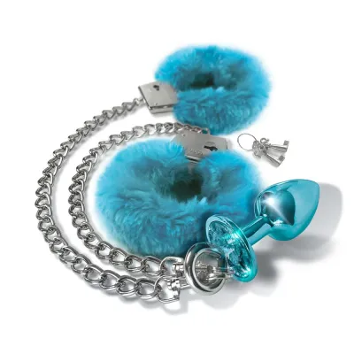 Nixie Metal Butt Plug Cuff Set