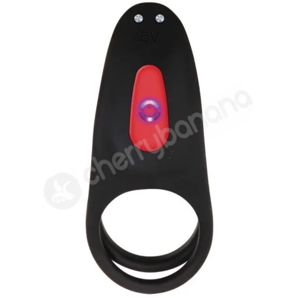 Zero Tolerance Vibrating Girth Enhancer Black Wearable Penis Ring & Sleeve