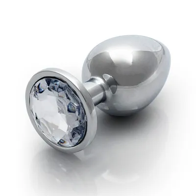 Ouch Medium Gem Metal Anal Plug