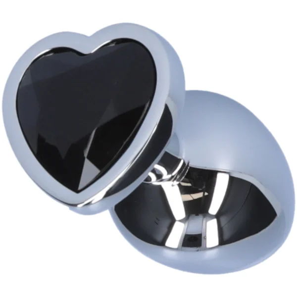 Jeweled Metal Heart Butt Plug — image 15 of 17