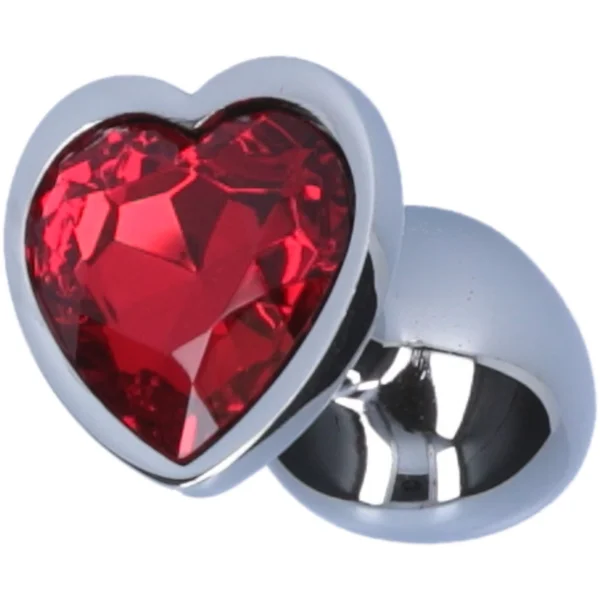 Jeweled Metal Heart Butt Plug — image 17 of 17