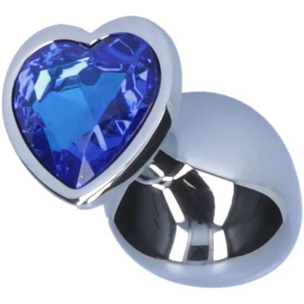 Jeweled Metal Heart Butt Plug — image 16 of 17