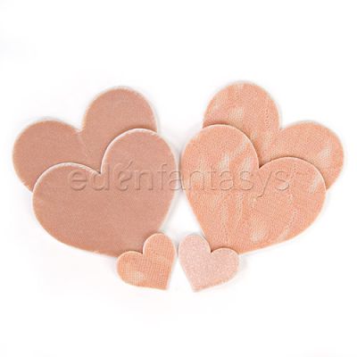 Creme heart pasties