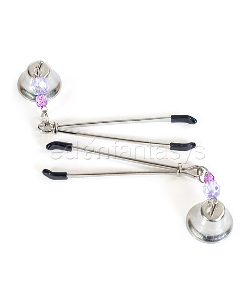 Tweezer bell clamps