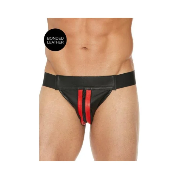 Ouch Jock Front Zip Red L/xl — image 5 of 8