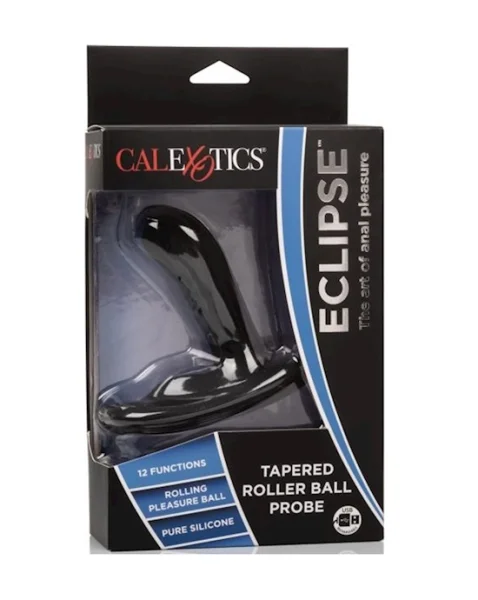 Eclipse Tapered Roller Ball Probe - Black - 4 Inch