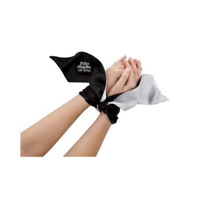 Fifty Shades Of Grey Soft Limits Deluxe Wrist Tie Black