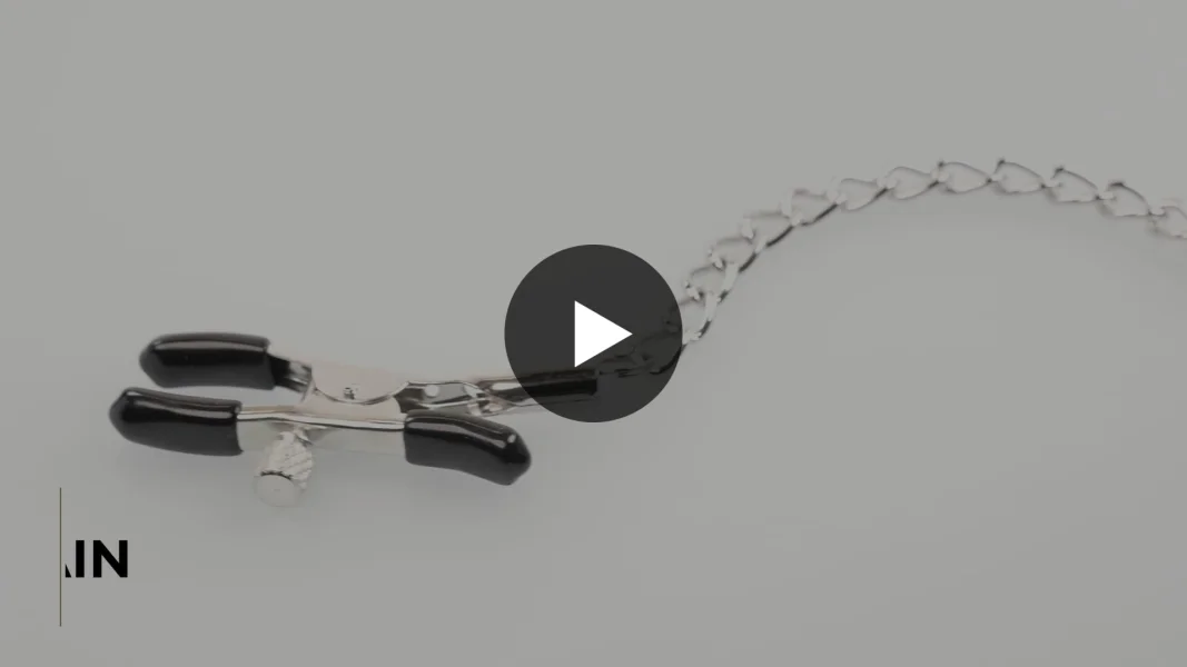 Sex & Mischief Chained Nipple Clamps by Sportsheets