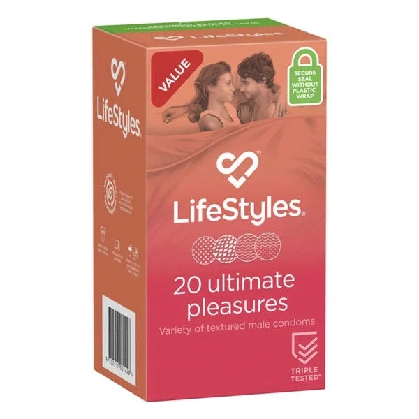 LifeStyles Ultimate Pleasure Condoms 20s