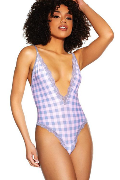 Coquette Check You Later Plunging Teddy