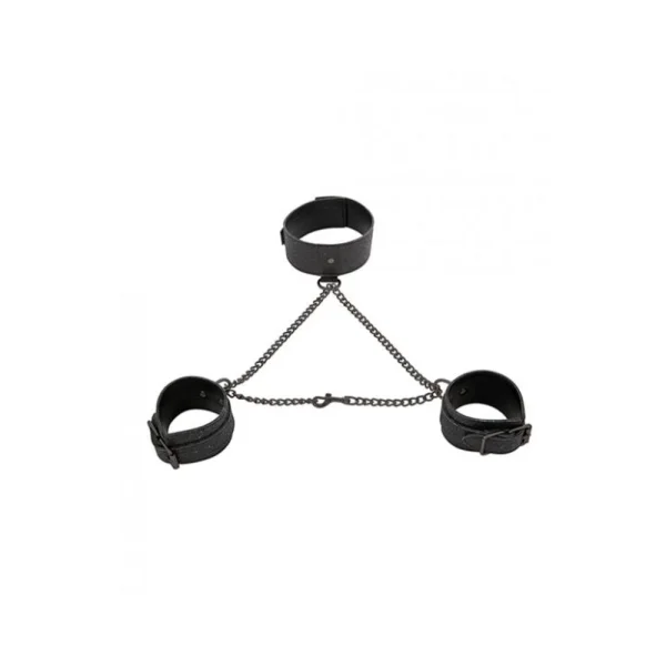 S&m Shadow Sparkle Collar And Cuff Set — image 5 of 8